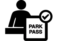 Drawing of PARK PASS Entrance at Parkbap